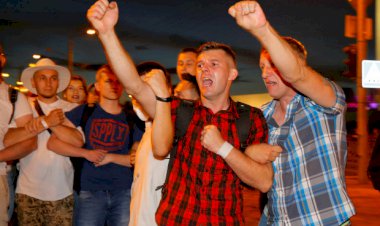 Antrąją protestų dieną Baltarusijoje buvo sulaikyta daugiau nei 2000 žmonių