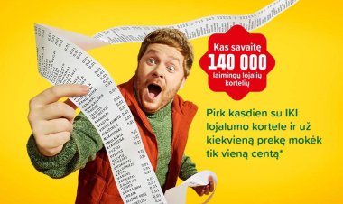 „Iki“ po 1 centą jau išdalino prekių už beveik 350 tūkst. eurų – „Iki“ sausio akcija pirkėjams pinigus taupo kasdien